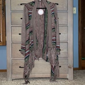 Umgee Cascading Cardigan